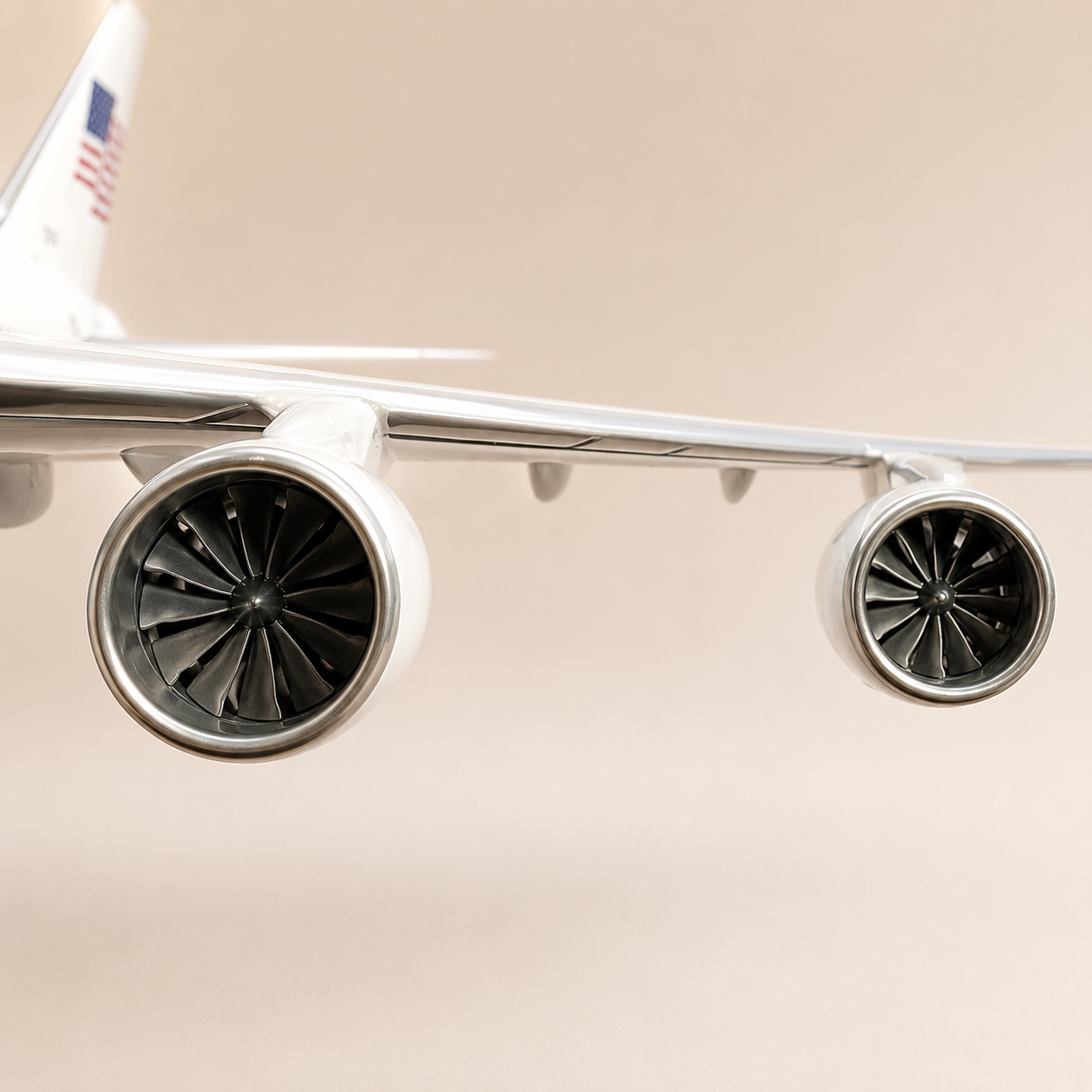 U.S. Air Force Boeing 747-8i VC-25B Bridge 1:150 Scale Model