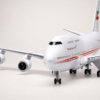 UAE Presidential Flight Boeing 747 1:150 Scale Model