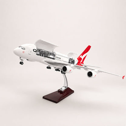 Qantas Airbus A380 1:160 Scale Model