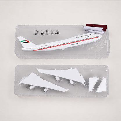 UAE Presidential Flight Boeing 747 1:150 Scale Model