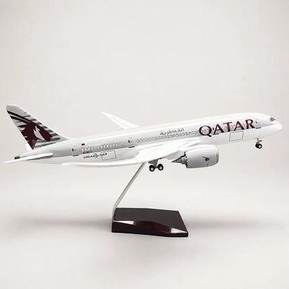 Qatar Airways Boeing 787 1:130 Scale Model