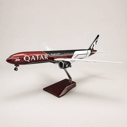 Qatar Airways Boeing 777 Formula 1 Edition 1:135 Scale Model