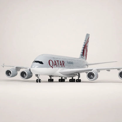 Qatar Airways Airbus A380 1:160 Scale Model